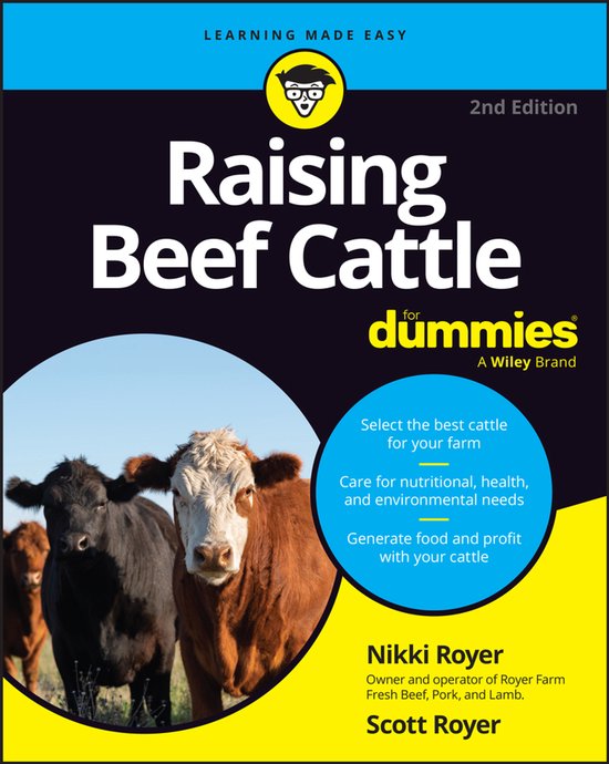 Raising Cattle Beef For Dummies - cover