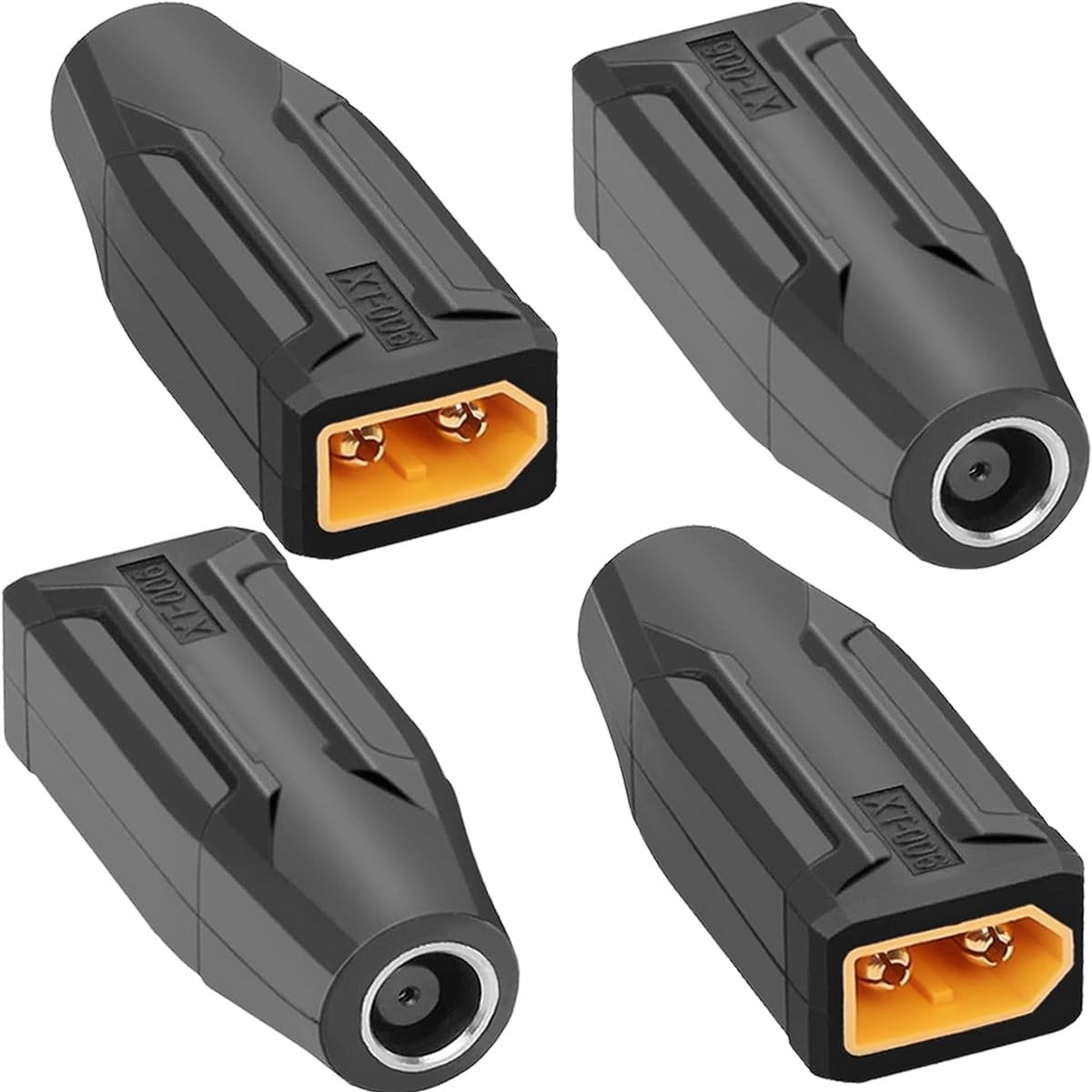 SPHProducts - XT60 naar DC7909 Adapter - Mannen naar Vrouwen Connector - LiPo en RC Auto - Drone en Laptop - Geschikt voor verschillende toepassingen -...
