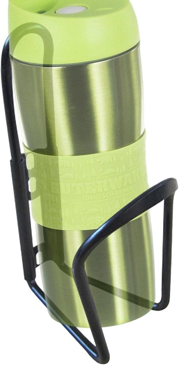 Fietsflessenhouder - Bidonhouder fiets - Hydratatie tijdens fietsen - Roestvrij aluminiumlegering - Universele pasvorm - Zwart — afbeelding 4