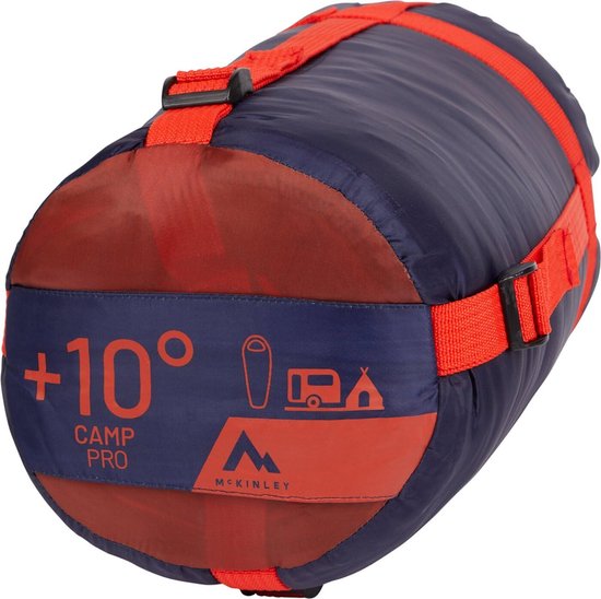 Mummie Slaapzak - Kampeerzak Outdoor - Comfortabel Kamperen - PFC-vrij Materiaal - 195cm Lengte - Rood Blauw — afbeelding 3