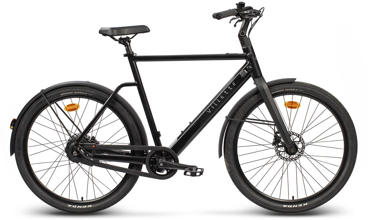Villette Le Mouvement GL elektrische stadsfiets automaat 10 Ah zwart