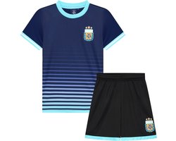 Argentinië Uit Tenue Kind - Maat 116 t/m 164 - Voetbaltenue voor Kinderen - Officiële AFA Fanmerchandise
