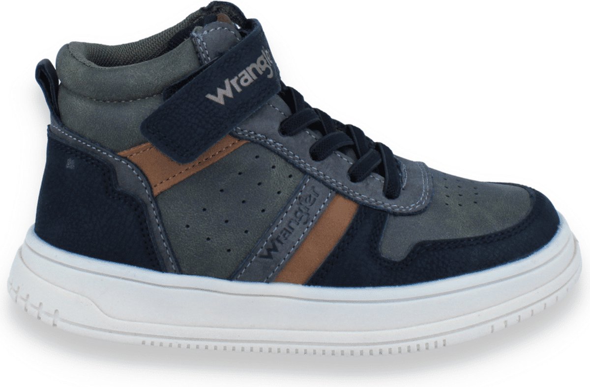 Wrangler Jongens Sneaker Howe Mid Jr Creme