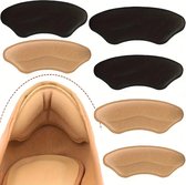 Set van 8 hielkussentjes voor te grote schoenen Zelfklevende hielbeschermers Hielinzetstukken verbeteren de pasvorm en het comfort van de schoen Voorkomen dat de hiel wegglijdt en blaren veroorzaakt