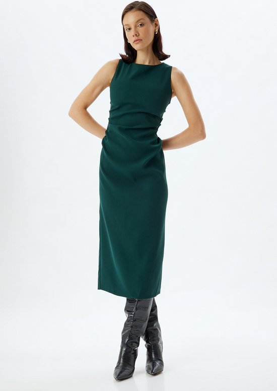 GRACE KARIN Elegante damesjurk, mouwloos, V-hals, cocktailjurk