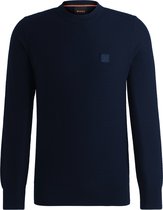BOSS Pull Anion Navy - Taille M - Homme - Pulls