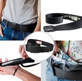 Actie4you® - Riem met Verborgen Geldvak – Veilig, Stijlvol en Functioneel - Reis Geldriem - Verborgen Geldriem - Taille Portemonee - Anti-diefstal - Speciale Ritssluiting Voor Je Geld - Tot 114 CM - Zwart