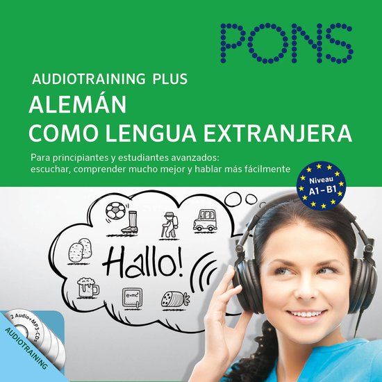 PONS Audiotraining Plus - Alemán como lengua extranjera - cover