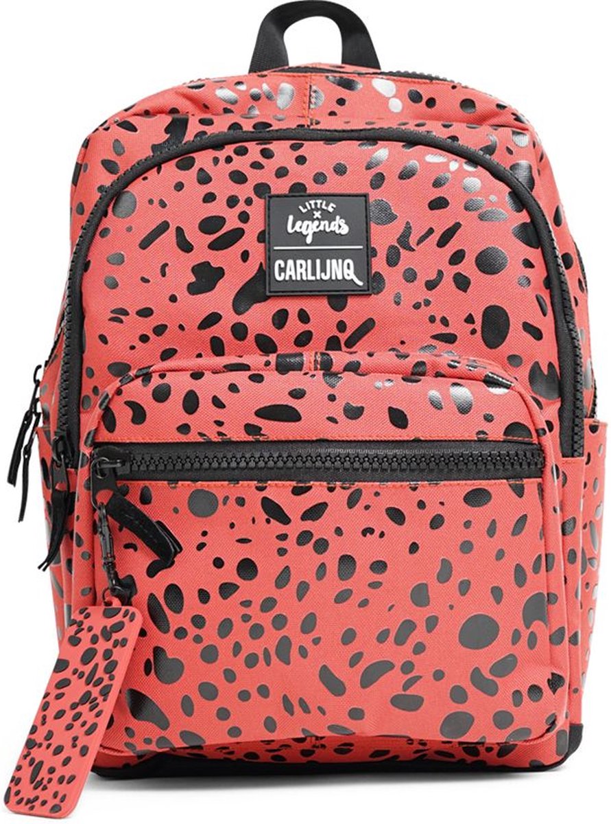 LITTLE LEGENDS BACKPACK L SPOTTED ANIMAL Kinder Rugzak / Schooltas kinderen Jongen/Meisje rugtas school met print - Rood - One Size - (8720289671136)