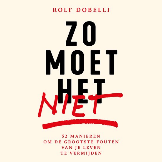 Zo moet het niet - cover