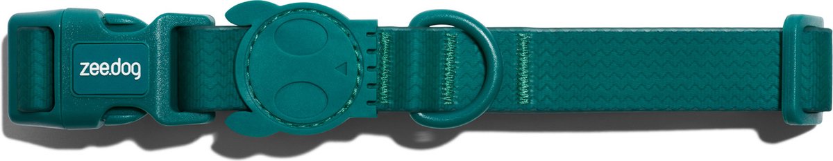 Zee.Dog Neopro Amazonia - Hondenhalsband - Groen L