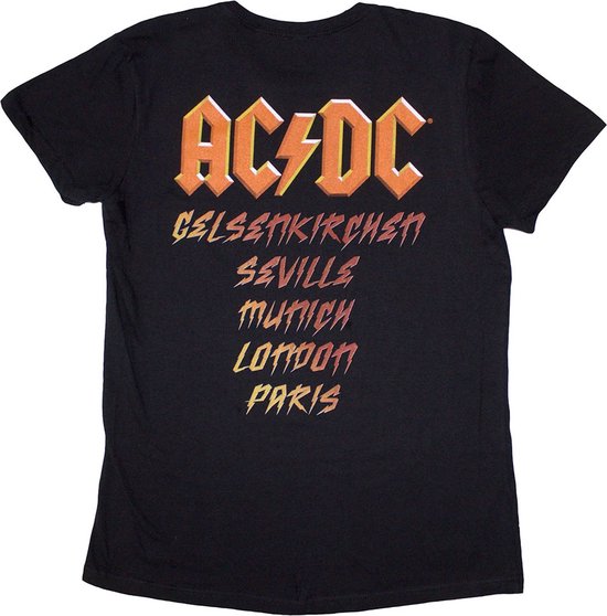 AC/DC - High Voltage Dive Bar Dames T-shirt - S - Zwart | bol