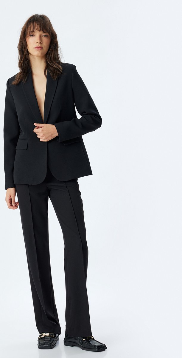 Normale taille Brede pijpen Broek