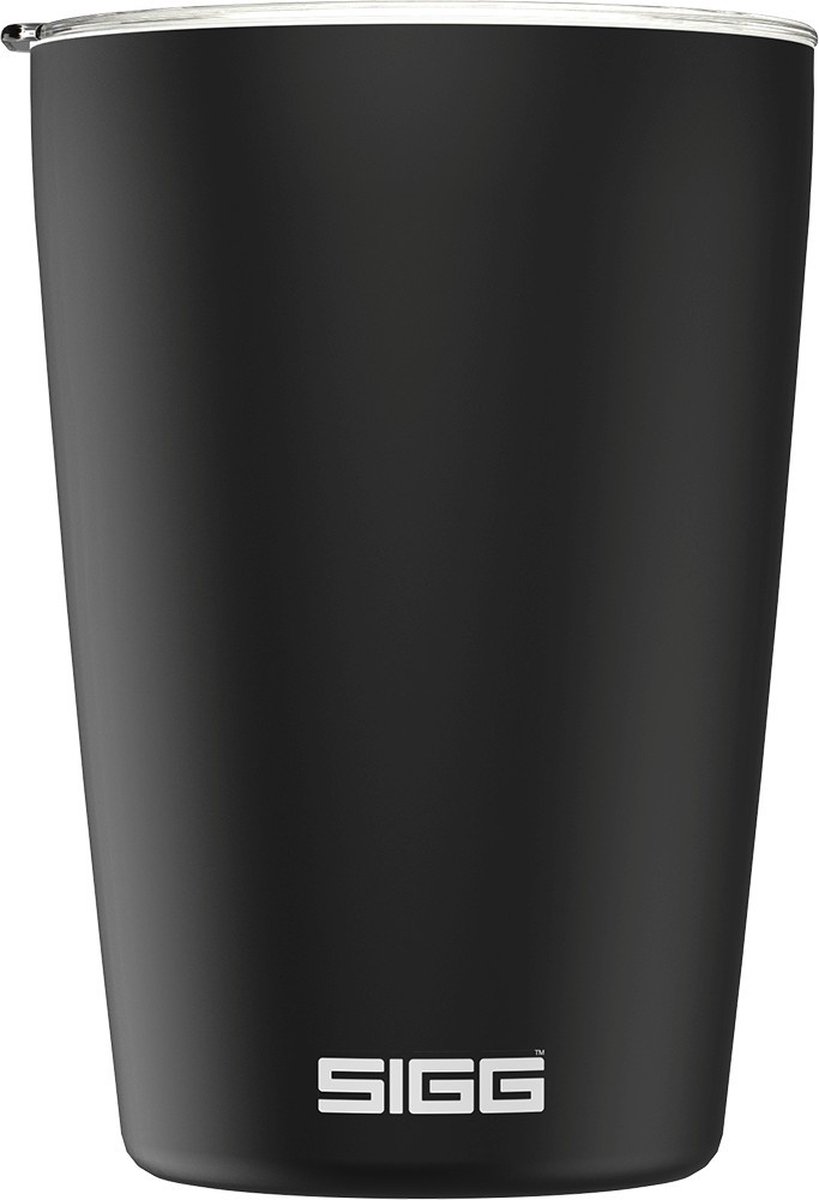 SIGG | Neso Cup Pure Ceram 0.3L black | RVS Drinkfles