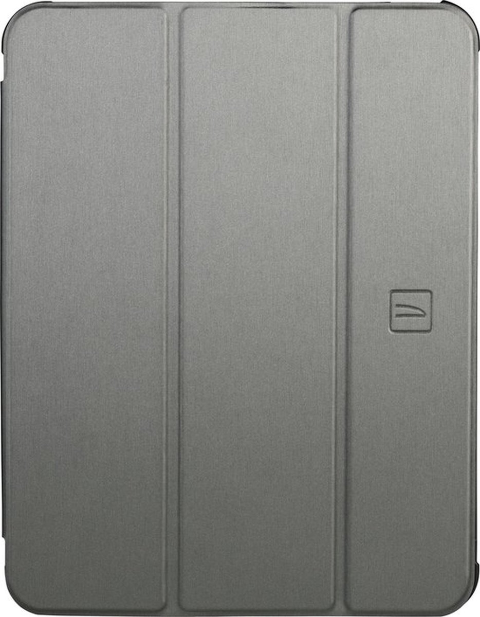 Tucano Satin Folioblad - iPad hoes - geschikt voor iPad 10.9" 10th gen 2022, Apple - Grijs