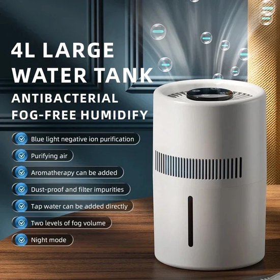 Youpin - Luchtbevochtiger - Luchtbevochtigers - luchtbevochtiger Babykamer - Luchtbevochter Slaapkamer - Lucht Bevochtiger - Humidifier - Vernevelaar