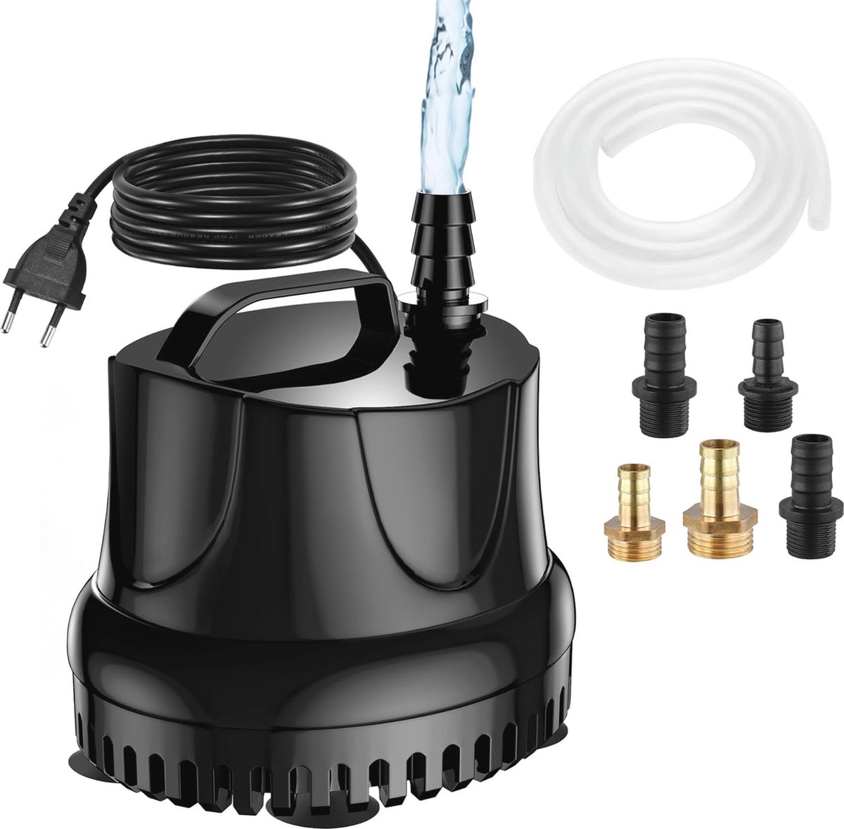 Mini Dompelbare Waterpomp 25W 1500L/u voor Fonteen, Zwembad, en Aquarium