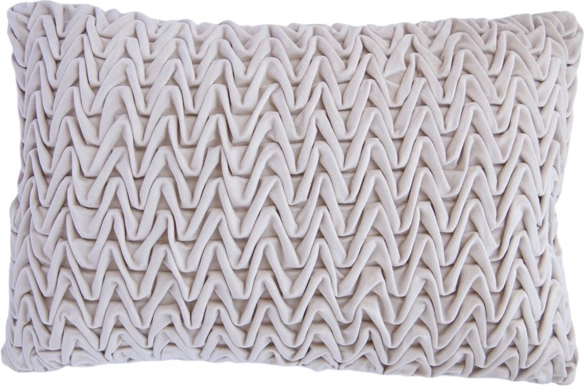 House of Nature Sierkussen Fort Erie creme 40x60cm