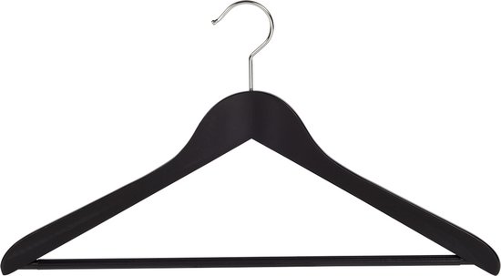 De Kledinghanger Gigant - 40 x Blousehanger / shirthanger berkenhout De Kledinghanger Gigant - 40 x Blousehanger / shirthanger berkenhout