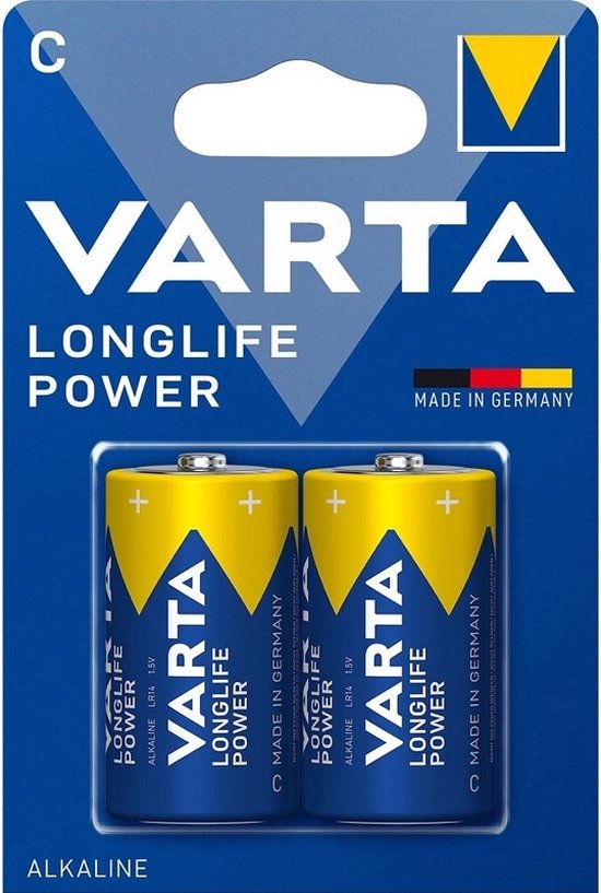 Varta Longlife Power C Blister 2 stuks