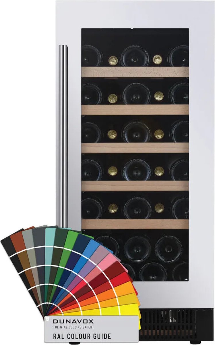 Dunavox Flow-32 Wijnkoelkast DAUF-32.83C 1 Zone RAL Kleur RAL Kleur