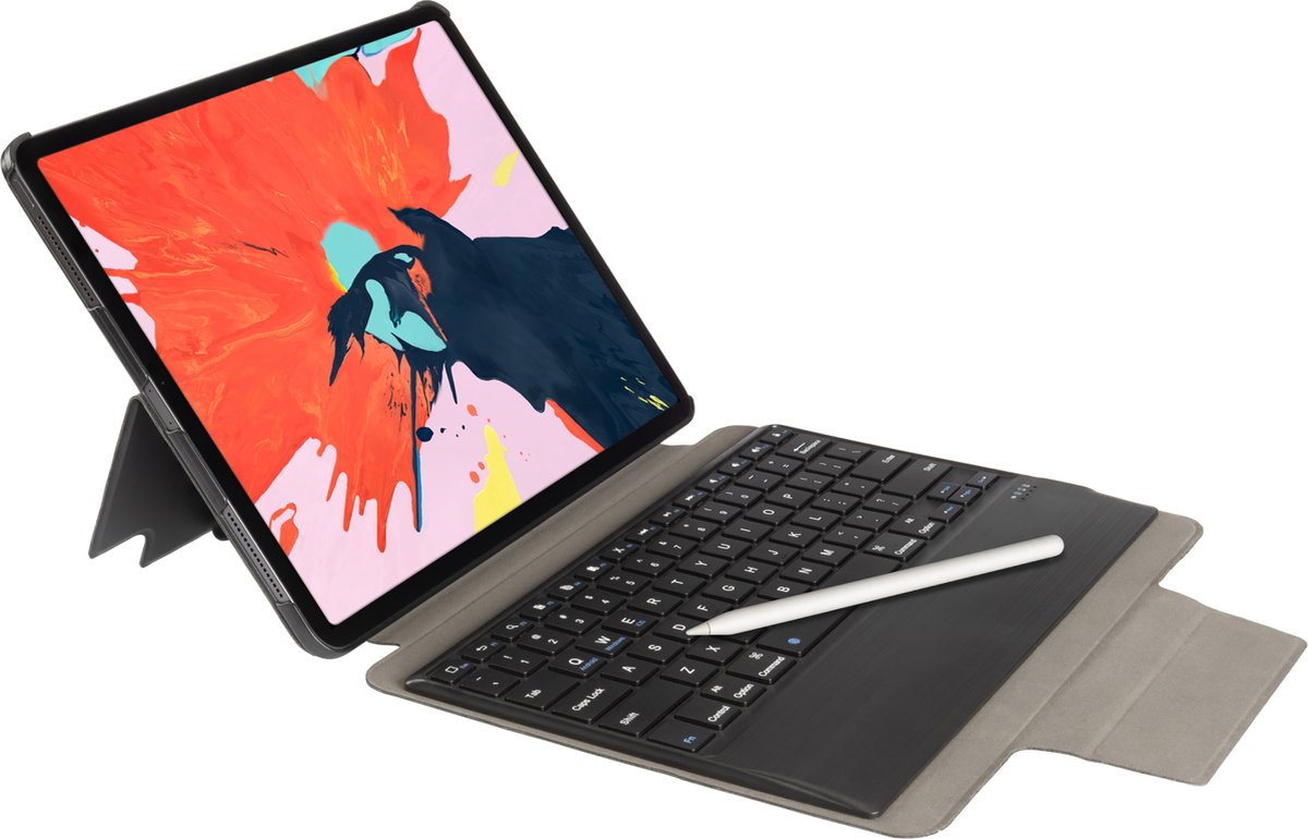Gecko Covers Keyboard Cover geschikt voor iPad Pro 12.9 2020 - Keyboard Cover - QWERTZ