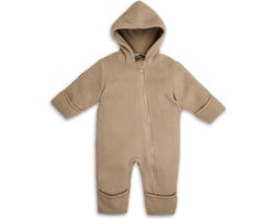 Lodger - Buitenpak - Maat 68 - Beige - Teddy - 2 lagen Warm & Waterafstotend