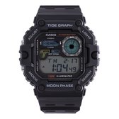 Casio Casio Collection WS-1700H-1AVEF Horloge - Kunststof - Zwart - Ø 48 mm