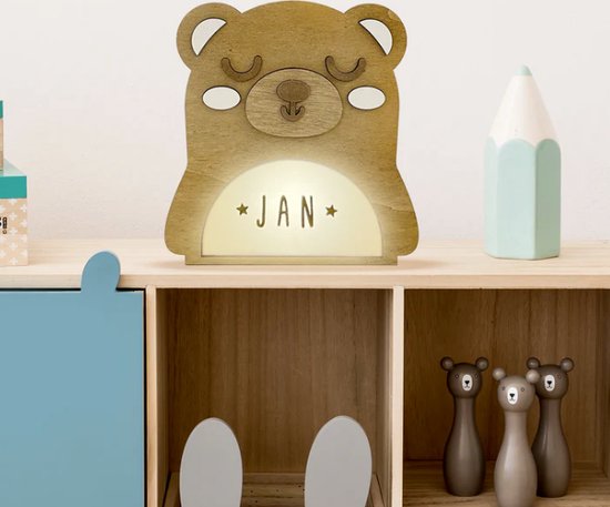 Vintiun Lamp, Beer, Led, incl. zelfklevende letters van Merkloos — afbeelding 2