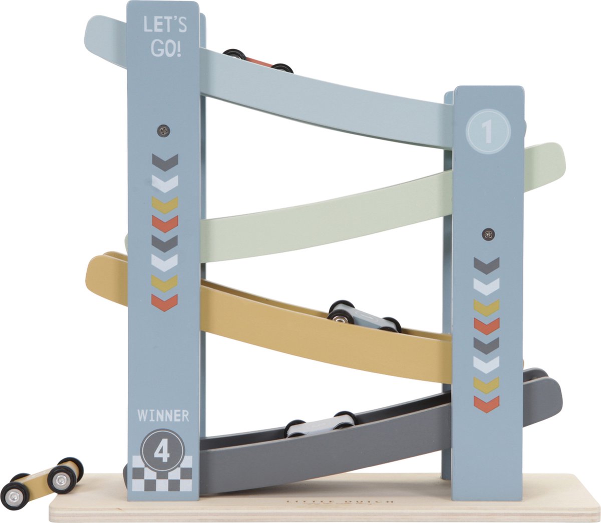 Little Dutch Rollerbaan Cars — afbeelding 5