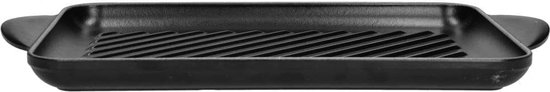 Le Creuset Grillplaat Tradition - Mat Zwart - 32 x 22cm