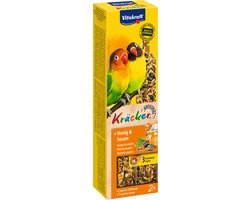 Vitakraft Agaporniskracker African Honing Vogelsnack - 2 Stuks