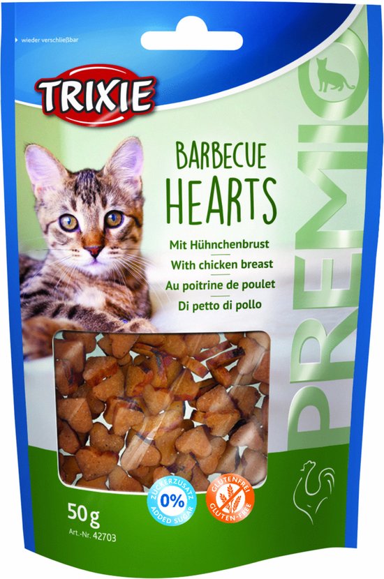 Trixie Premio Hearts Barbecue 50 gram