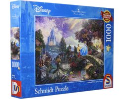 Schmidt Spiele Disney Cinderella Jeu de puzzle 1000 pièce(s) Dessins animés