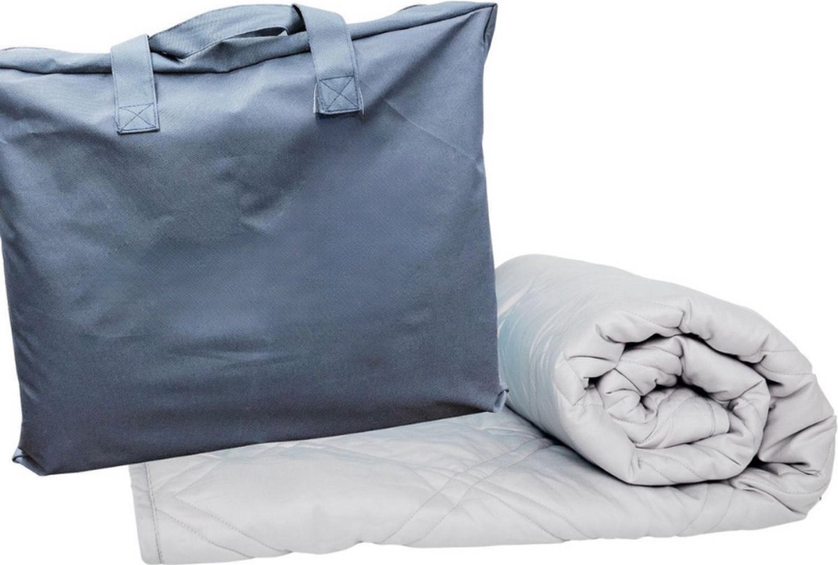 Verzwaringsdeken Katoen 10 KG Weighted Blanket – Nieuwste Generatie Verzwaarde Dekens – 200 x 140