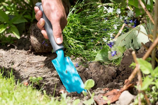 Classic plantenschop - kwaliteitsstaal - kleine tuinwerkzaamheden - ergonomische handgreep - werkbreedte 6 cm (8951-20) van CLA — afbeelding 5