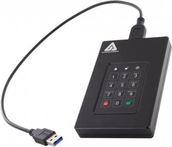 Apricorn Aegis Fortress FIPS Level 3 - Externe HDD - 2TB van Merkloos — afbeelding 3