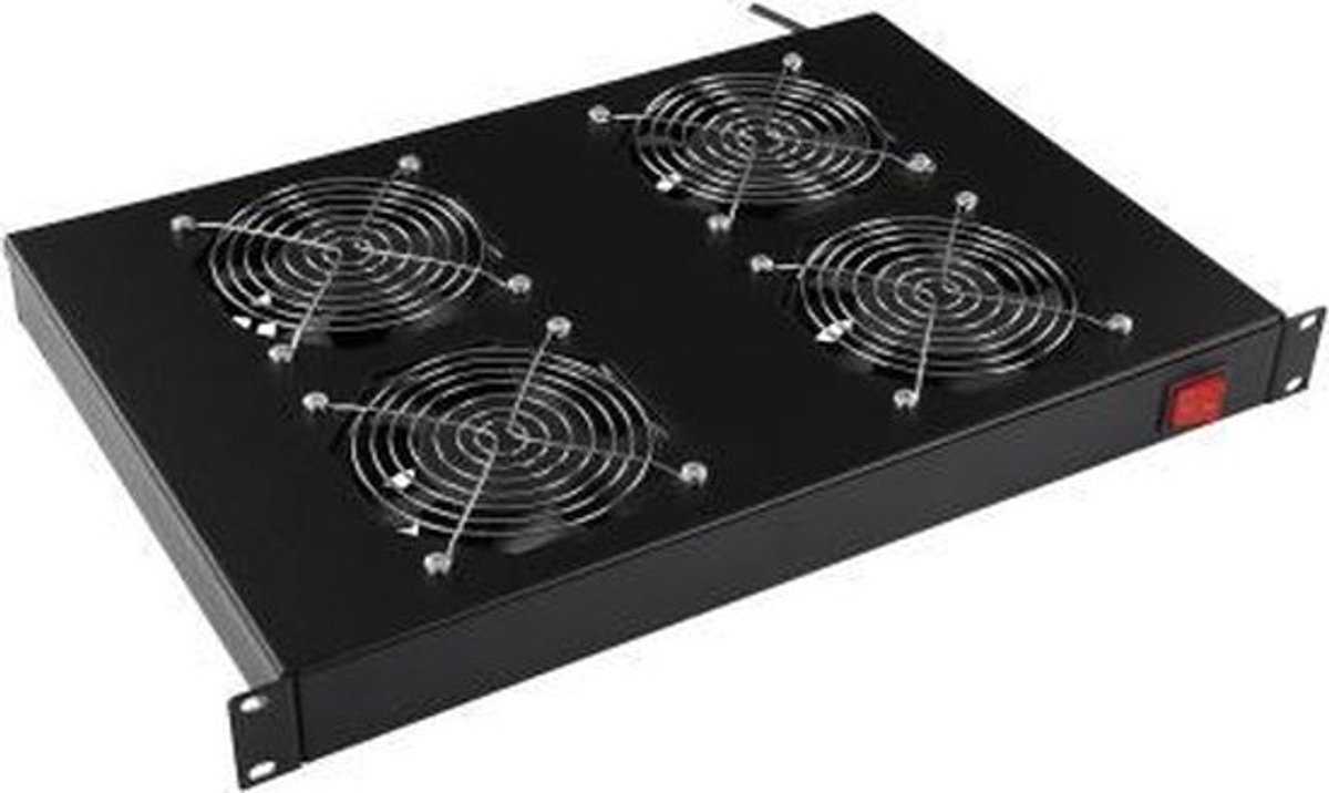 LOGON RAF315BL rack-toebehoren Ventilatiepaneel