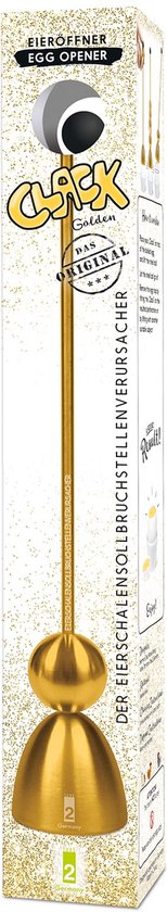 Take2 Clack 1 Stück Eierschalensollbruchstellenverursacher, Eierköpfer, sortierter Artikel, Motiv