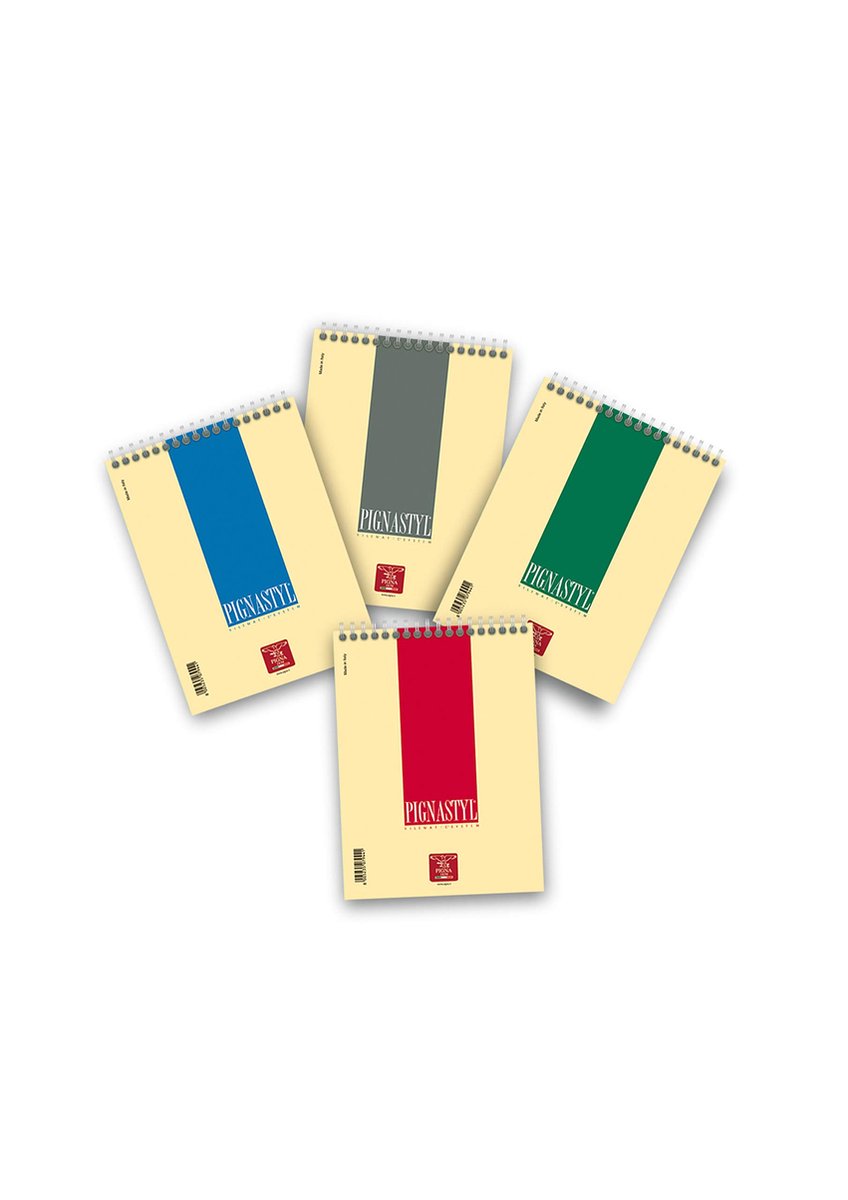 Pigna Pignastyl schrijfblok & schrift A5 60 vel Meerkleurig