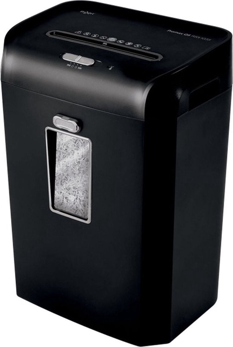 Rexel ProMax QS RSX1035 Papierversnipperaar - P4 Snippers - Tot 10 Vel - 35L - Zwart thumbnail 2