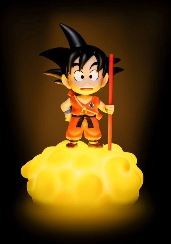 Teknofun Dragon Ball Z - Nachtlamp - Goku Op Wolk - 2 Lichtstanden - USB van Teknofun — afbeelding 3