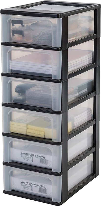DECOCRAFT 1 x Plain Houten Kast Borst Plank Met Laden Opslag Desktop A4