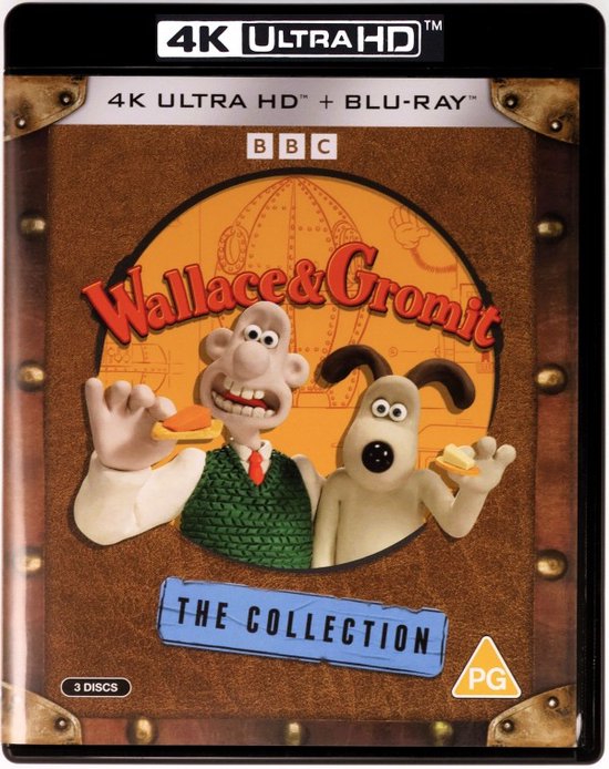Wallace & Gromit - The Collection - 4K Ultra HD & Blu-ray - Import