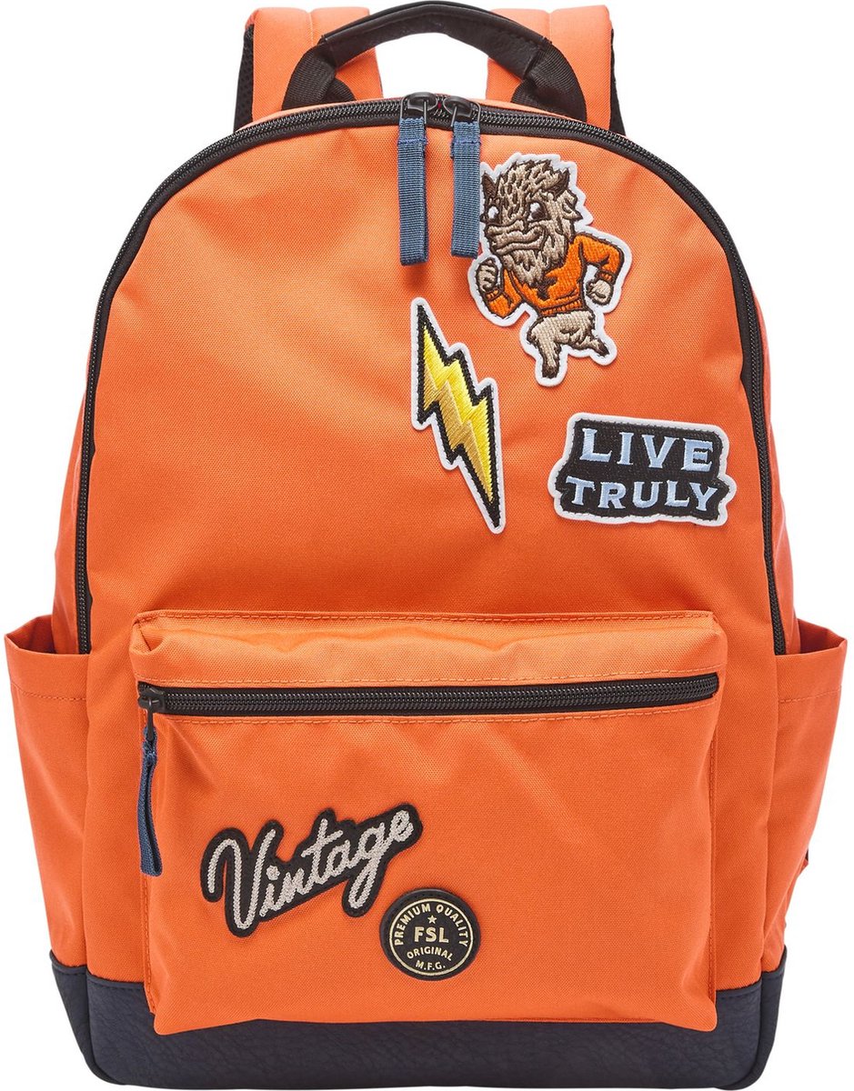 FOSSIL Vrije tijd rugzak Rugzak Sport Backpack Bright Orange Oranje