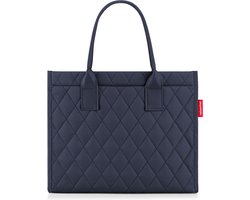 Reisenthel Daily Shopper - Schoudertas - 14L - Rhombus Midnight Gold Blauw