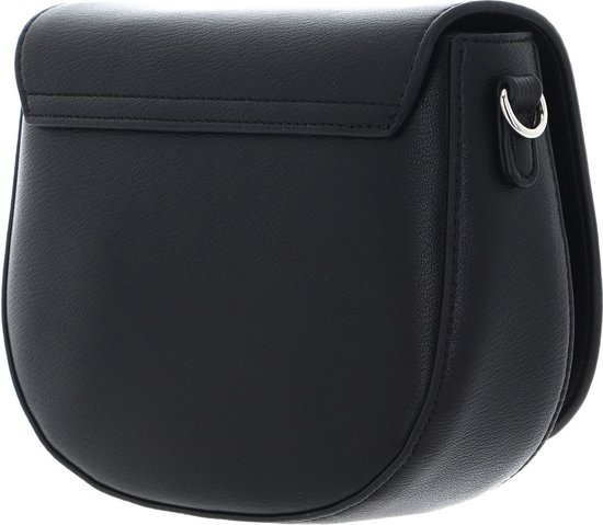 SEIDENFELT MANUFAKTUR Sac à épaule bandoulière Sac à épaule Driva Saddle Bag Black Noir