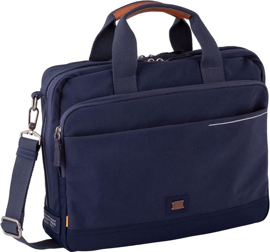 camel active Sac de bureau Sac d'ordinateur portable pour ordinateur portable City BB Business Bag Dark Blue Bleu marine