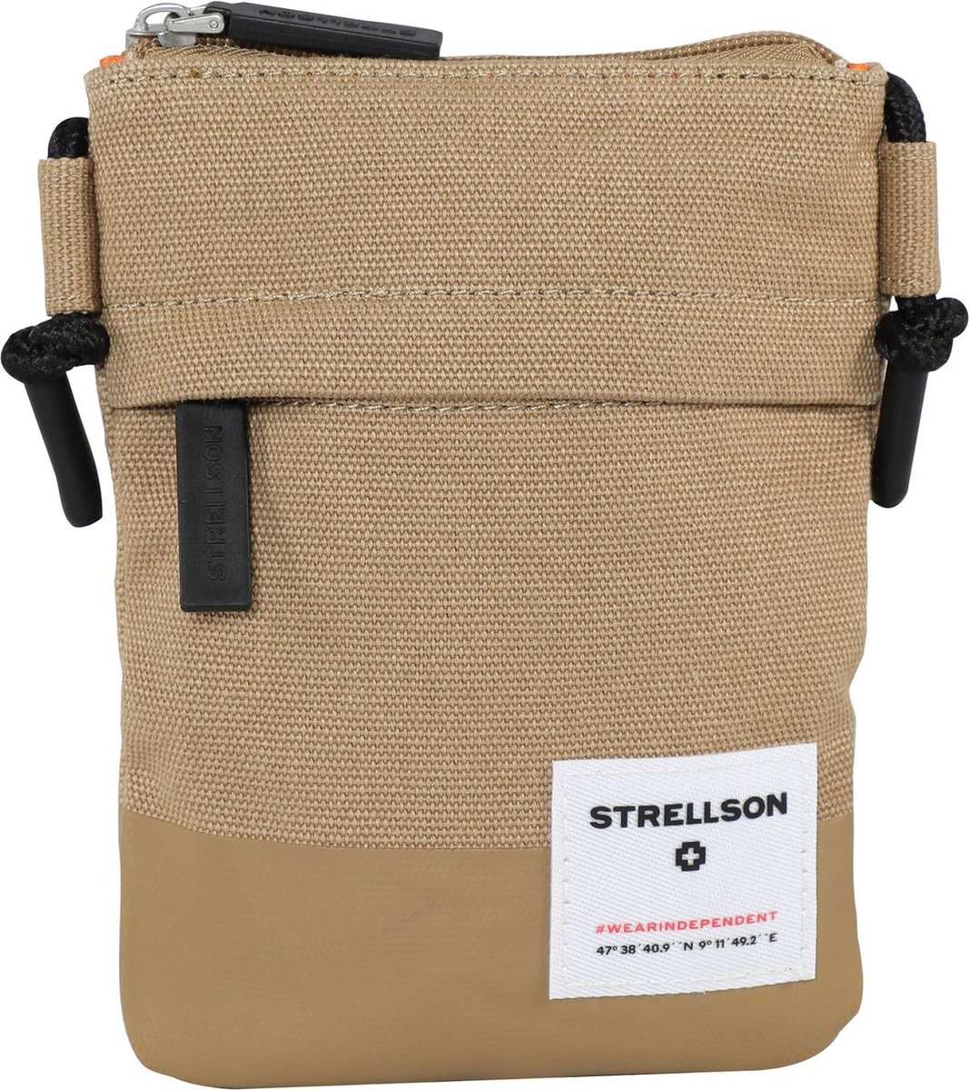 strellson Schoudertas Tott Wyatt Shoulderbag Beige