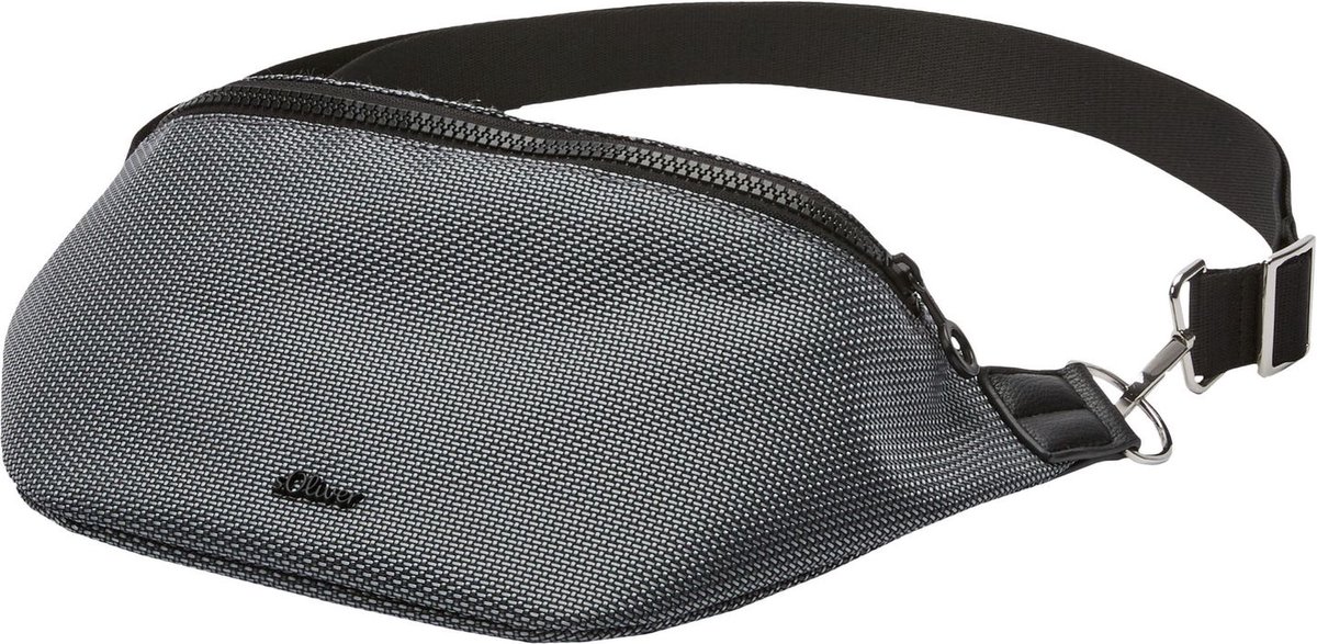 s.Oliver Schoudertas Crossbody Bag Grey / Black Grijs